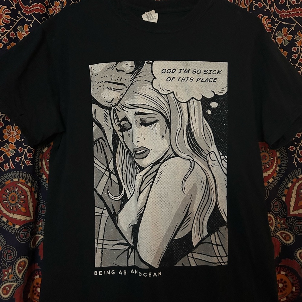 Black Graphic T-Shirt